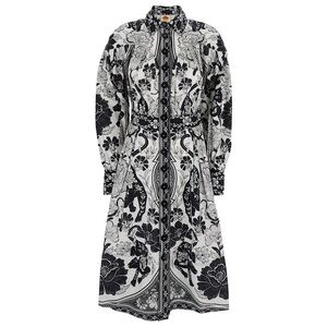 NWT Farm Rio Flower Leopards Midi Dress